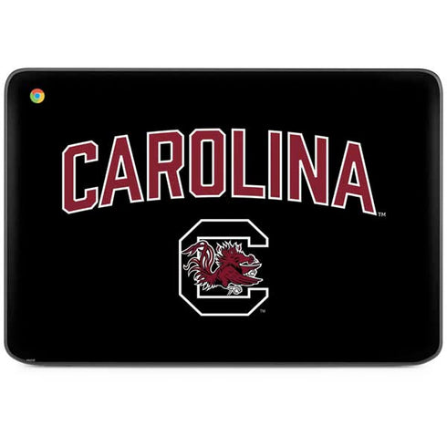 University of South Carolina Athletic Text & Logo HP Chromebook Skin