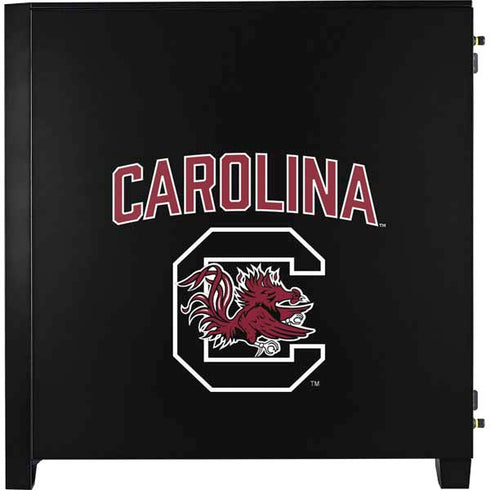 University of South Carolina Athletic Text & Logo Corsair 4000D Tempered Glass Mid-Tower ATX Case Skin