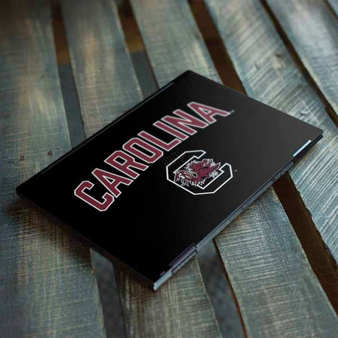 University of South Carolina Athletic Text & Logo HP Envy Skin