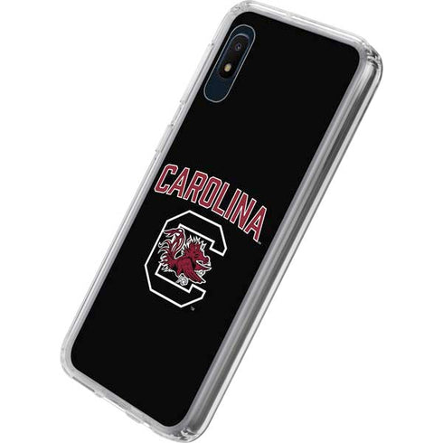 University of South Carolina Athletic Text & Logo Galaxy A10e Clear Case