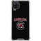 University of South Carolina Athletic Text & Logo Galaxy A12 Clear Case