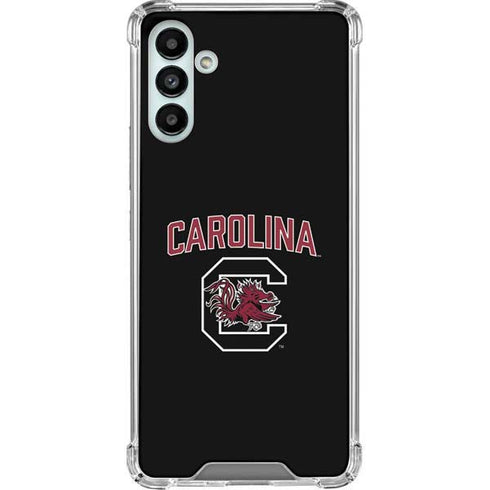 University of South Carolina Athletic Text & Logo Galaxy A13 5G Clear Case