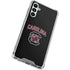 University of South Carolina Athletic Text & Logo Galaxy A14 5G Clear Case