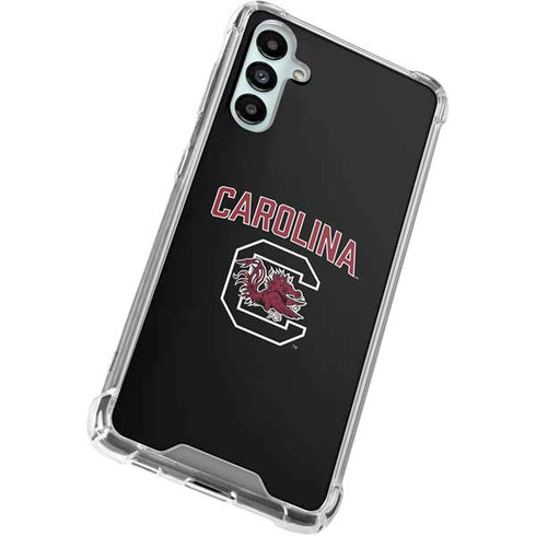 University of South Carolina Athletic Text & Logo Galaxy A15 5G Clear Case