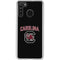 University of South Carolina Athletic Text & Logo Galaxy A21 Clear Case