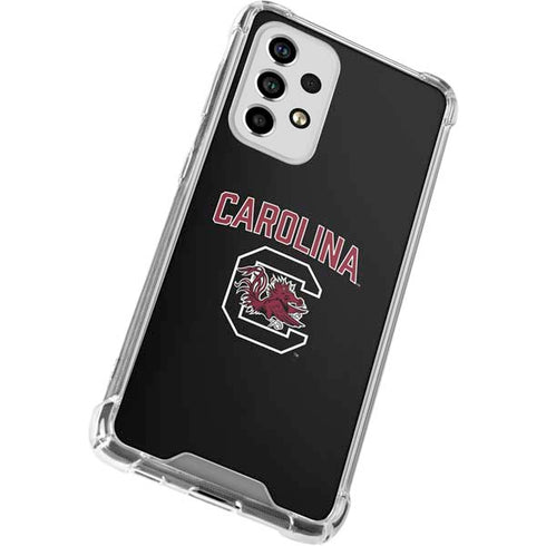 University of South Carolina Athletic Text & Logo Galaxy A33 5G Clear Case