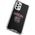 University of South Carolina Athletic Text & Logo Galaxy A33 5G Clear Case