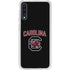 University of South Carolina Athletic Text & Logo Galaxy A50 Clear Case