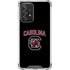 University of South Carolina Athletic Text & Logo Galaxy A52 5G Clear Case