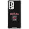 University of South Carolina Athletic Text & Logo Galaxy A53 5G Clear Case