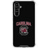 University of South Carolina Athletic Text & Logo Galaxy A54 5G Clear Case