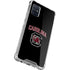 University of South Carolina Athletic Text & Logo Galaxy A71 5G Clear Case