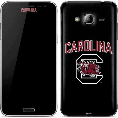 University of South Carolina Athletic Text & Logo Galaxy J3 Skin