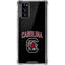 University of South Carolina Athletic Text & Logo Galaxy Note20 5G Clear Case