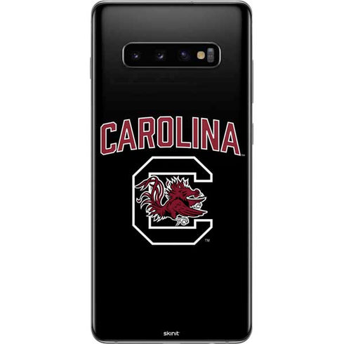 University of South Carolina Athletic Text & Logo Galaxy S10 Plus Skin