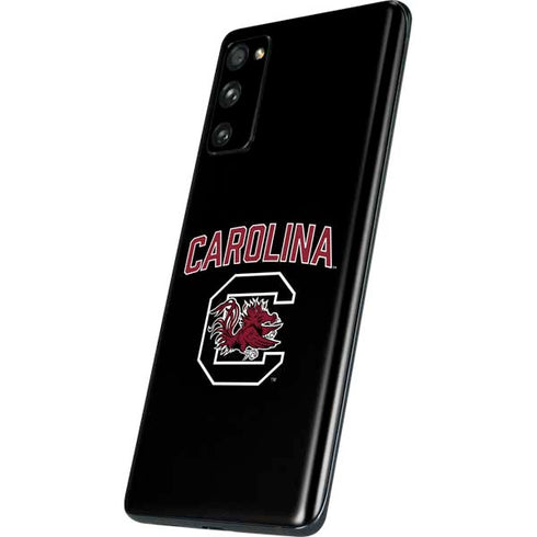University of South Carolina Athletic Text & Logo Galaxy S20 Fan Edition Skin