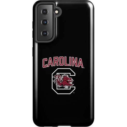 University of South Carolina Athletic Text & Logo Galaxy S21 5G Pro Case