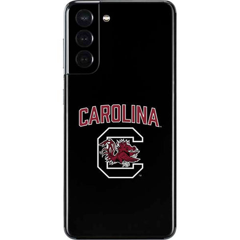 University of South Carolina Athletic Text & Logo Galaxy S21 5G Skin