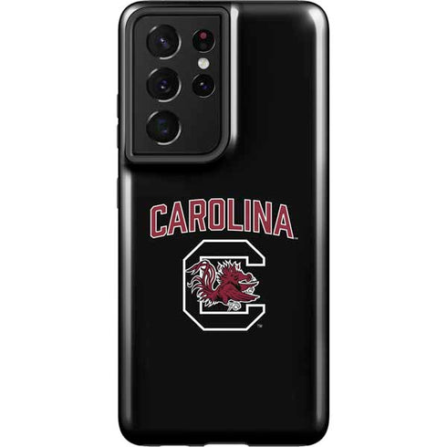 University of South Carolina Athletic Text & Logo Galaxy S21 Ultra 5G Pro Case