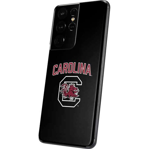 University of South Carolina Athletic Text & Logo Galaxy S21 Ultra 5G Skin