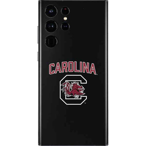 University of South Carolina Athletic Text & Logo Galaxy S22 Ultra Skin