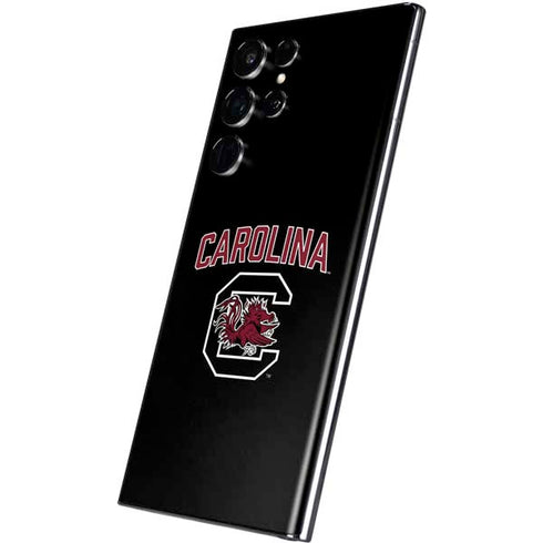 University of South Carolina Athletic Text & Logo Galaxy S22 Ultra Skin