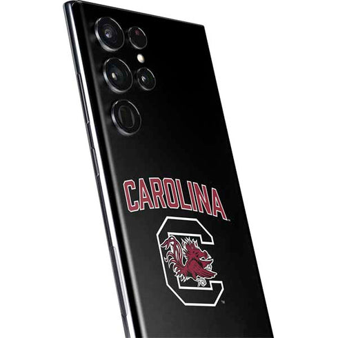 University of South Carolina Athletic Text & Logo Galaxy S22 Ultra Skin