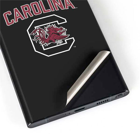 University of South Carolina Athletic Text & Logo Galaxy S22 Ultra Skin