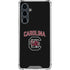 University of South Carolina Athletic Text & Logo Galaxy S23 FE Clear Case