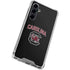 University of South Carolina Athletic Text & Logo Galaxy S23 FE Clear Case