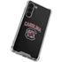 University of South Carolina Athletic Text & Logo Galaxy S23 Plus Clear Case