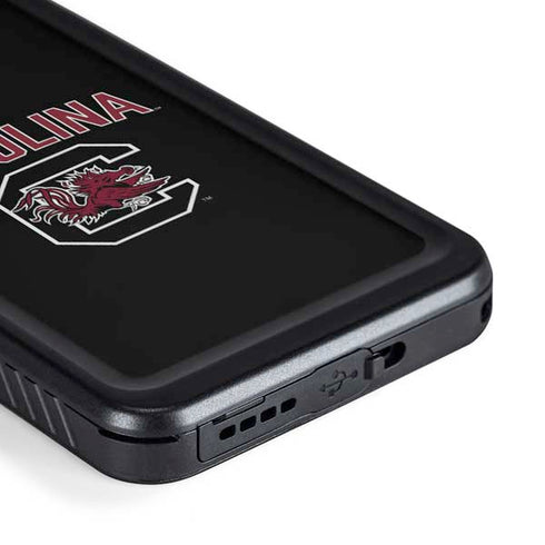 University of South Carolina Athletic Text & Logo Galaxy S23 Plus Waterproof Case