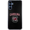 University of South Carolina Athletic Text & Logo Galaxy S24 Clear Case