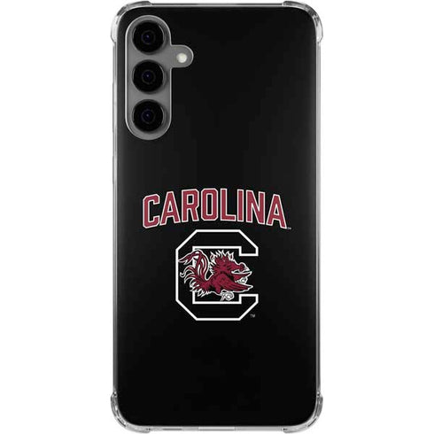 University of South Carolina Athletic Text & Logo Galaxy S24 Plus Clear Case