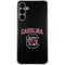 University of South Carolina Athletic Text & Logo Galaxy S24 Plus Clear Case