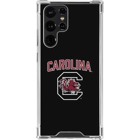 University of South Carolina Athletic Text & Logo Galaxy S24 Ultra Clear Case