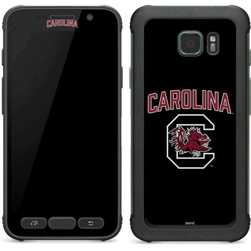 University of South Carolina Athletic Text & Logo Galaxy S7 Active Skin