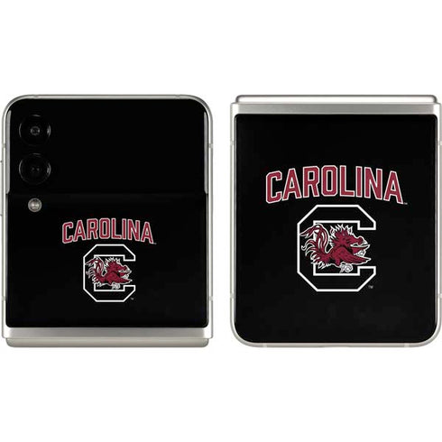 University of South Carolina Athletic Text & Logo Galaxy Z Flip3 5G Skin