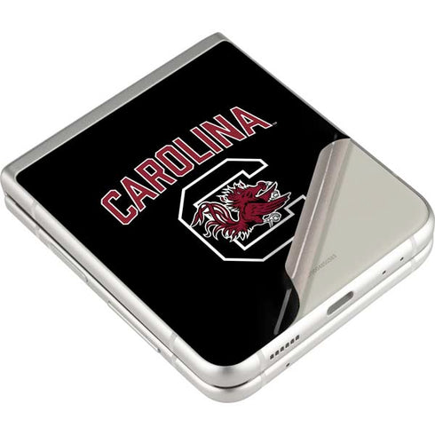 University of South Carolina Athletic Text & Logo Galaxy Z Flip3 5G Skin