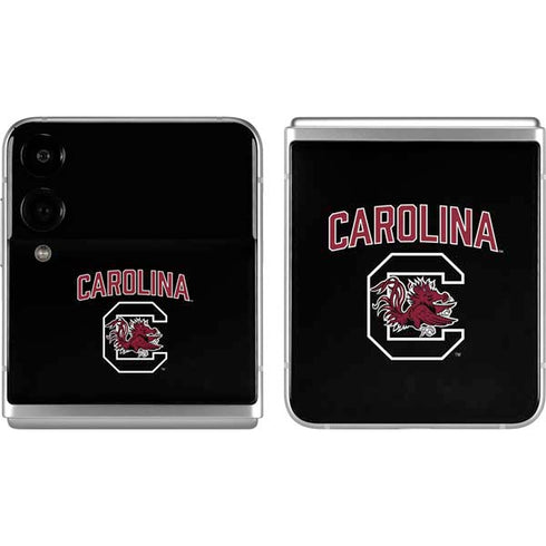 University of South Carolina Athletic Text & Logo Galaxy Z Flip4 5G Skin
