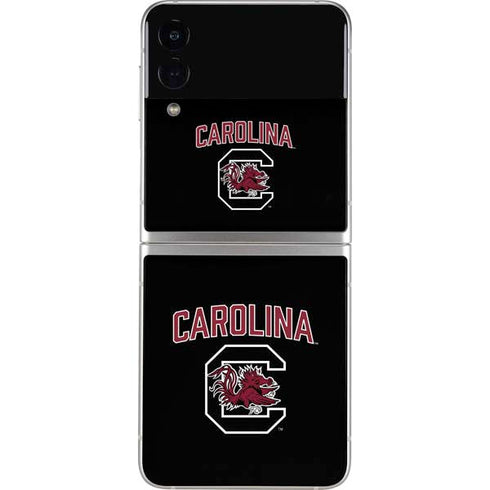 University of South Carolina Athletic Text & Logo Galaxy Z Flip4 5G Skin