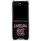 University of South Carolina Athletic Text & Logo Galaxy Z Flip5 5G Clear Case