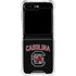 University of South Carolina Athletic Text & Logo Galaxy Z Flip5 5G Clear Case