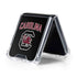University of South Carolina Athletic Text & Logo Galaxy Z Flip5 5G Clear Case