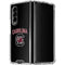 University of South Carolina Athletic Text & Logo Galaxy Z Fold4 5G Clear Case