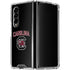 University of South Carolina Athletic Text & Logo Galaxy Z Fold4 5G Clear Case