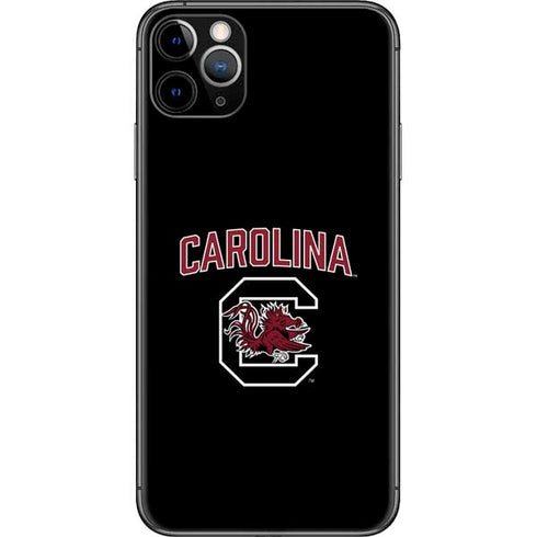 University of South Carolina Athletic Text & Logo iPhone 11 Pro Max Skin