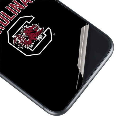 University of South Carolina Athletic Text & Logo iPhone 11 Skin