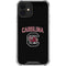 University of South Carolina Athletic Text & Logo iPhone 12 Clear Case