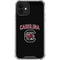 University of South Carolina Athletic Text & Logo iPhone 12 Mini Clear Case